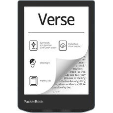 E-Reader, POCKETBOOK, Verse, 6, 1024x758, 1xUSB-C, Micro SD, Wireless LAN, Blue, PB629-2-WW