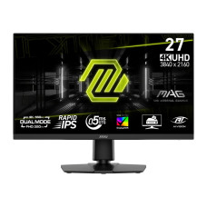 LCD Monitor, MSI, MAG 272URDF E16, 27, Gaming/4K, Matte, Panel IPS, 3840x2160, 16:9, 160Hz, 0.5 ms, Colour Black, MAG272URDFE16