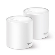 Wireless Router, TP-LINK, Wireless Router, 2-pack, 2900 Mbps, Mesh, Wi-Fi 6, 3x10/100/1000M, Number of antennas 2, DECOX50(2-PACK)