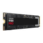 SSD, SAMSUNG, 9100 PRO, 1TB, M.2, PCIe Gen5, NVMe, TLC, Write speed 13300 MBytes/sec, Read speed 14700 MBytes/sec, 2.38mm, TBW 600 TB, MZ-VAP1T0BW