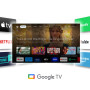 TV Set, THOMSON, 43, 4K/Smart, QLED, 3840x2160, Google TV, White, 43UG4S14W