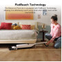 Vacuum Cleaner, ROBOROCK, FLEXI LITE, Upright/Wet/dry/Cordless/Bagless, Capacity 0.4 l, Noise 73 dB, White, Weight 3.89 kg, WD3D3A01-01