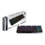 KEYBOARD GAMING BLACK ENG/VIGOR GK50 LOW PROFILE TKL MSI