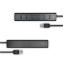 I/O HUB USB3.0 7PORT CHARGING/W/AC 1.2M HUE-SA7BP AXAGON