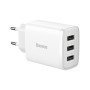 MOBILE CHARGER WALL 17W/WHITE CCXJ020102 BASEUS