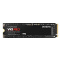 SSD, SAMSUNG, 990 PRO, 1TB, M.2, PCIE, NVMe, MLC, Write speed 6900 MBytes/sec, Read speed 7450 MBytes/sec, 2.3mm, TBW 600 TB, MTBF 1500000 hours, MZ-V9P1T0BW