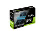 Graphics Card, ASUS, NVIDIA GeForce RTX 3060, 12 GB, 192 bit, PCIE 4.0 16x, GDDR6, GPU 1837 MHz, 1xHDMI, 3xDisplayPort, DUAL-RTX3060-O12G-V2