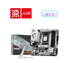 Mainboard, MSI, AMD B850, SAM5, Memory DDR5, Memory slots 4, B850MGAMINGPLUSWIFI6E