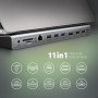 NB ACC DOCKING STATION/11IN1 HMC-4KX3 AXAGON