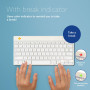 KEYBOARD WRL COMPACT BREAK/WHITE RGOCOUSWLWH R-GO TOOLS