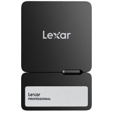 External SSD, LEXAR, Professional Go Portable, 1TB, USB 3.2, Write speed 1000 MBytes/sec, Read speed 1050 MBytes/sec, LSL400S001T-RNBNG