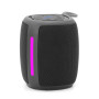 Portable Speaker, GEMBIRD, Black, Portable/Wireless, 1xUSB-C, Bluetooth, SPK-BT-LED-03-BK