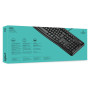 KEYBOARD K120 USB US/920-002479 LOGITECH