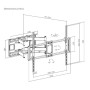 TV SET ACC WALL MOUNT 60-120/WM-120ST-01 GEMBIRD