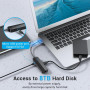 I/O HUB USB2.0 3PORT/0.15M CHPBB VENTION