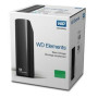 External HDD, WESTERN DIGITAL, Elements Desktop, 8TB, USB 3.0, Drives 1, Black, WDBWLG0080HBK-EESN