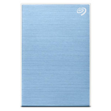 External HDD, SEAGATE, One Touch, STKY1000402, 1TB, USB 3.0, Colour Light Blue, STKY1000402