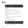 VIDEO SWITCH KVM DP/HDMI/CSV-7210 CLUB3D