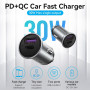 MOBILE CHARGER CAR 30W USB/2P GRAY FFFH0 VENTION