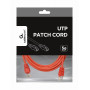 PATCH CABLE CAT5E UTP 3M/RED PP12-3M/R GEMBIRD