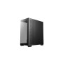 Case, DEEPCOOL, CG580 4F, MidiTower, Case product features Transparent panel, Not included, ATX, MicroATX, MiniITX, Colour Black, R-CG580-BKADA4-G-1