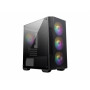Case, MSI, MAG FORGE M100A, MicroTower, Not included, MicroATX, MiniITX, MAGFORGEM100A