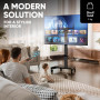 TV SET ACC MOBILE STAND/43-75/BLACK TS1552E-B ONKRON
