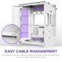 Case, NZXT, ATX/micro ATX/Mini-ITX/EATX, White, Midi Tower, PC, CM-H92FW-R1