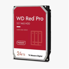 HDD, WESTERN DIGITAL, Red Pro, 24TB, SATA, 512 MB, 7200 rpm, 3,5, WD240KFGX