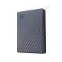 External HDD, WESTERN DIGITAL, My Passport, WDBRMD0040BGY-WESN, 4TB, USB-C, Colour Grey, WDBRMD0040BGY-WESN