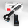 I/O HUB USB3.0 4PORT CHARGING/1.2M HUE-S2BL AXAGON