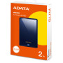 External HDD, ADATA, HV620S, 2TB, USB 3.1, Colour Blue, AHV620S-2TU31-CBL
