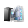 Case, MSI, MidiTower, Case product features Transparent panel, Not included, MicroATX, Colour Black, MAGPANOM100RPZ