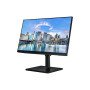 LCD Monitor, SAMSUNG, 24, Business, Panel IPS, 1920x1080, 16:9, 75Hz, 5 ms, Swivel, Pivot, Height adjustable, Tilt, Colour Black, LF24T450FQRXXE