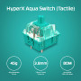 KEYBOARD ALLOY ORIGINS CORE/PBT HX AQUA 639N9AA#ABA HYPERX