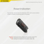 FLASHLIGHT T SERIES 700 LUMENS/TIP SE BLACK NITECORE