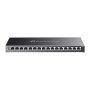 Switch, TP-LINK, Omada, TL-SG2016P, 16x10Base-T / 100Base-TX / 1000Base-T, PoE+ ports 8, 120 Watts, TL-SG2016P