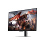 Monitor, SAMSUNG, 32, Gaming/Smart/4K, Panel OLED, 3840x2160, 16:9, 0.03 ms, Speakers, Swivel, Pivot, Height adjustable, Tilt, Colour Silver, LS32DG802SUXDU