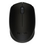 MOUSE USB OPTICAL WRL B170/BLACK 910-004798 LOGITECH