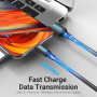 CABLE USB-C TO USB2.0/1M PVC BLACK CORBF VENTION