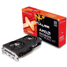 Graphics Card, SAPPHIRE, AMD Radeon RX 9060 XT, 8 GB, GDDR6, 128 bit, PCIE 5.0 16x, GPU 2700 MHz, Dual Slot Fansink, 2xHDMI, 1xDisplayPort, 11350-04-20G