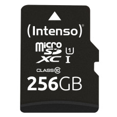 MEMORY MICRO SDXC 256GB UHS-I/W/ADAPTER 3423492 INTENSO