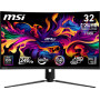 Monitor, MSI, MPG 321CURX QD-OLED, 31.5, Gaming/Curved/4K, Panel QD-OLED, 3840x2160, 16:9, 240 Hz, 0.03 ms, MPG321CURXQD-OLED