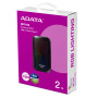 External SSD, ADATA, SE770G, 2TB, USB-C, USB 3.2, Write speed 800 MBytes/sec, Read speed 1000 MBytes/sec, ASE770G-2TU32G2-CBK