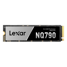 SSD, LEXAR, NQ790, 2TB, Heatsink M.2, PCIe Gen4, NVMe, Write speed 6000 MBytes/sec, Read speed 7000 MBytes/sec, TBW 1200 TB, MTBF 150000 hours, LNQ790X002T-RNNNG