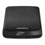 External HDD, ADATA, HV320, 1TB, USB 3.1, Colour Black, AHV320-1TU31-CBK