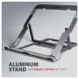 NB ACC STAND 10-17.3/ALUMINUM GREY STND-LAG AXAGON