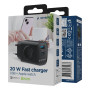 CHARGER USB 2IN1 20W 2PORT/TA-UC-PDQCW20-01-BK GEMBIRD