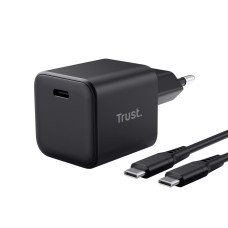 MOBILE CHARGER WALL MAXO 65W/USB-C BLACK 26046 TRUST MOBILE CHARGER WALL MAXO 65W/USB-C BLACK 26046 TRUST
