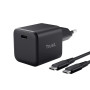 MOBILE CHARGER WALL MAXO 65W/USB-C BLACK 26046 TRUST